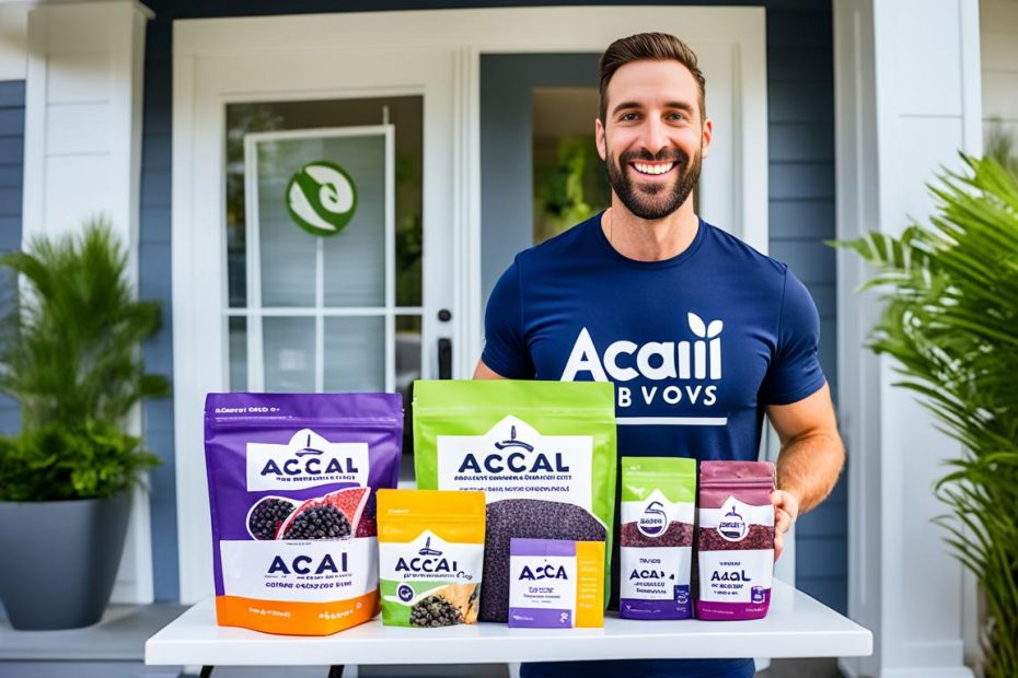 Como montar um delivery em casa de açai