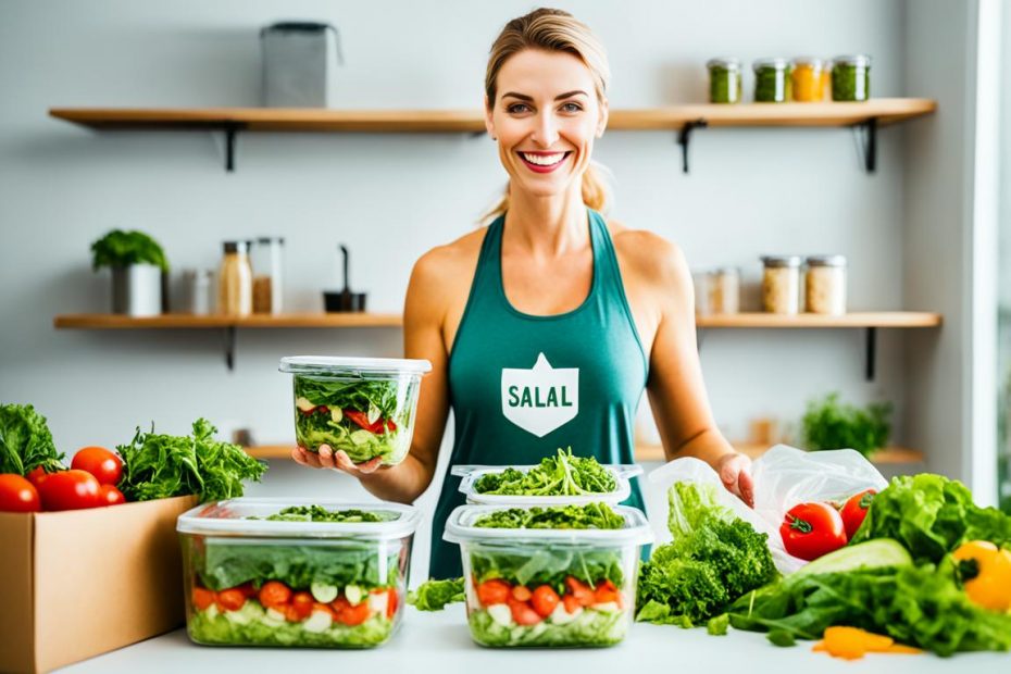 como montar um delivery em casa de salada no pote